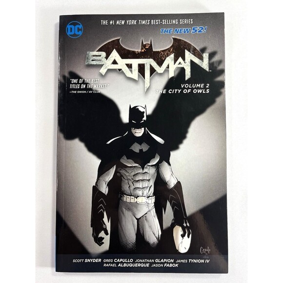 The New 52 Batman Vol. 2: The City of Owls 2013 Trade Paperback - Picture 1 of 12